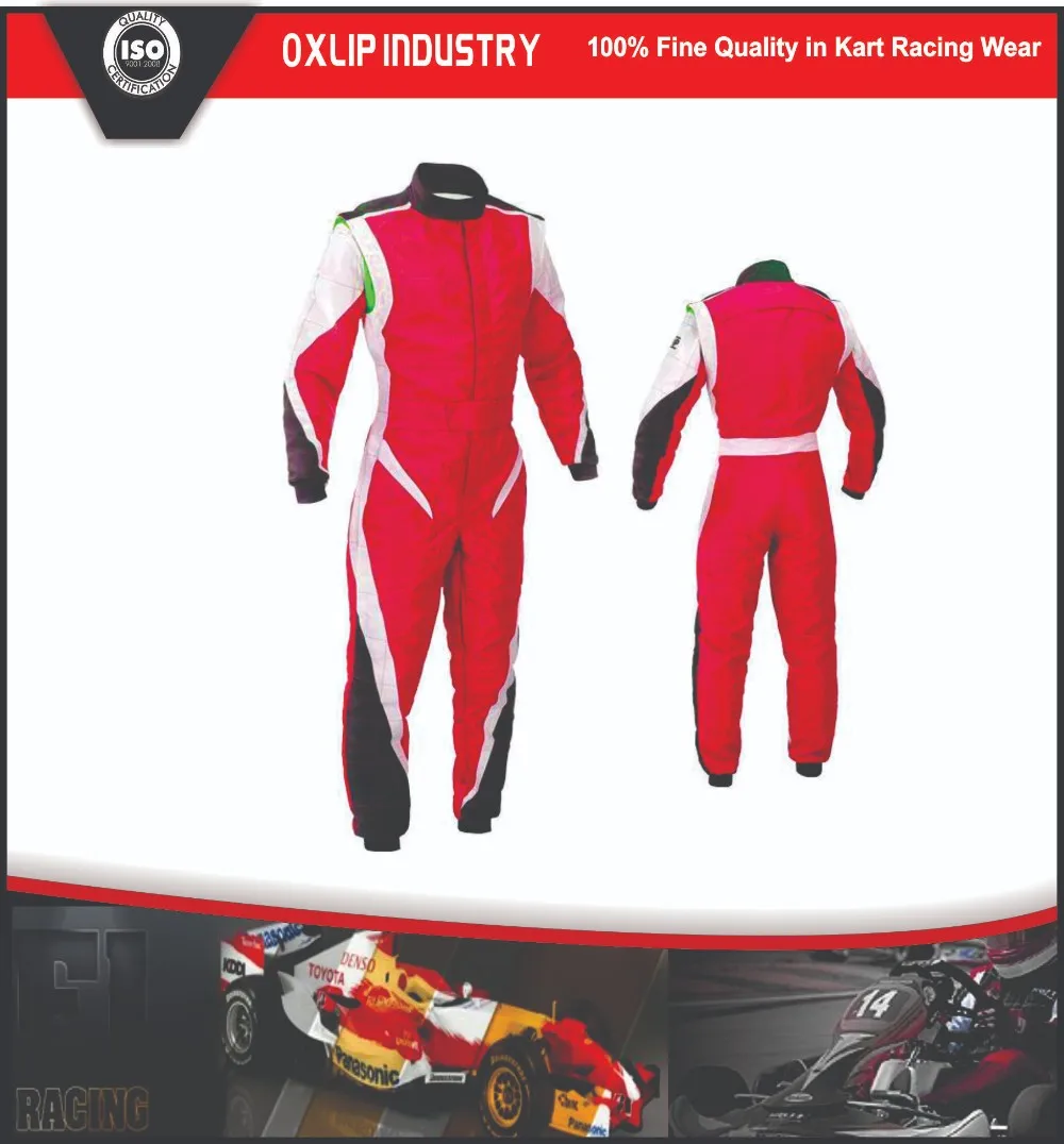 Custom Made Go Kart Racing Suit New Design Adult Size Sublimation