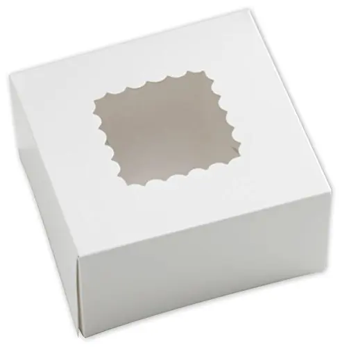 25 Count PINK 9x9x4 Bakery or Cake Box w// Signature Party Picks Southern Champion