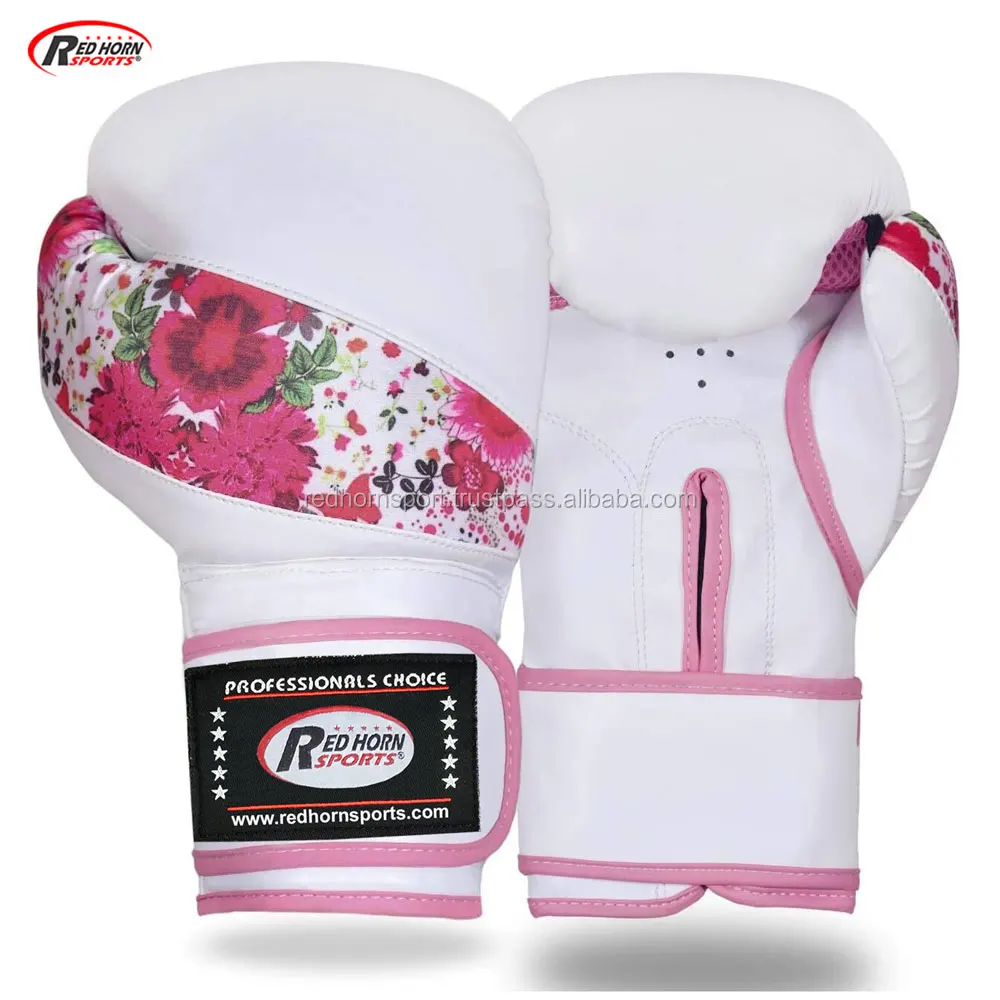 Womens Leather Boxing Glove Sublimation Printed Boxing Gloves Buy
