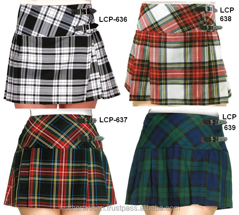Royal Stewart Tartan Scottish Billie ULTRA MINI Skirt Ladies Waist Sizes 26-38