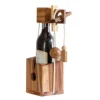 Gift Wooden Wine Puzzles for Adults Brain Teaser Challenging by BSIRI