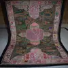 Indian Elegant Handcrafted Mirror Embroidered Patchwork Wall Hanging, Wholesaler of Design Cotton Wall Tapestries
