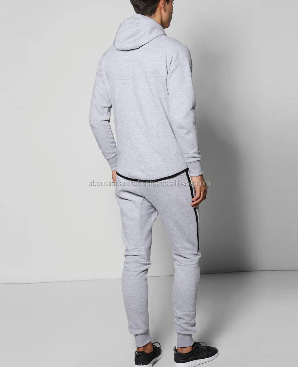 Oem Latest Design Mens Blank Tracksuits No Logo Custom 2pcs Wholesale ...