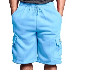 mens cargo sweat shorts