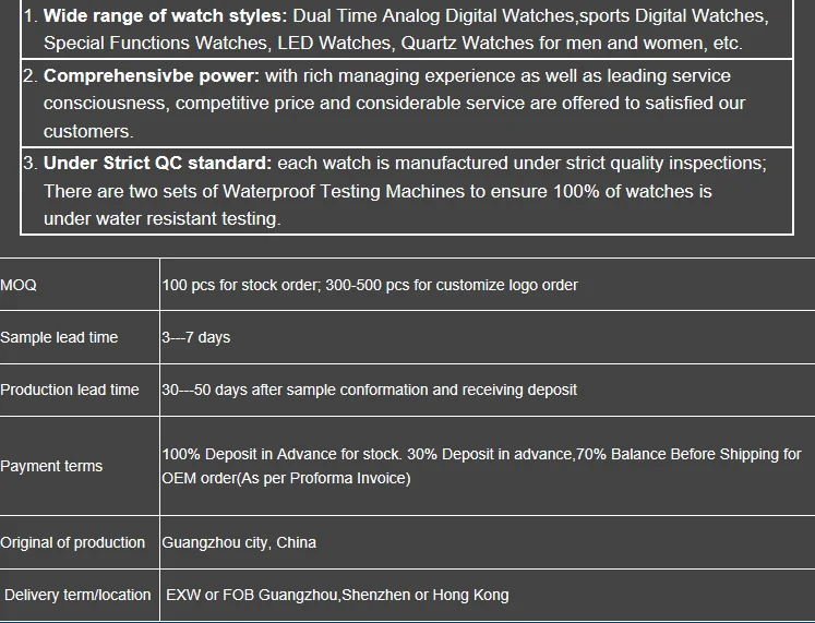 High Quality Attractive Watches