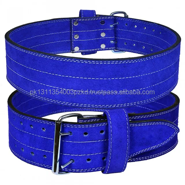 weight lifting power gym belts/weight lifting 6" leather