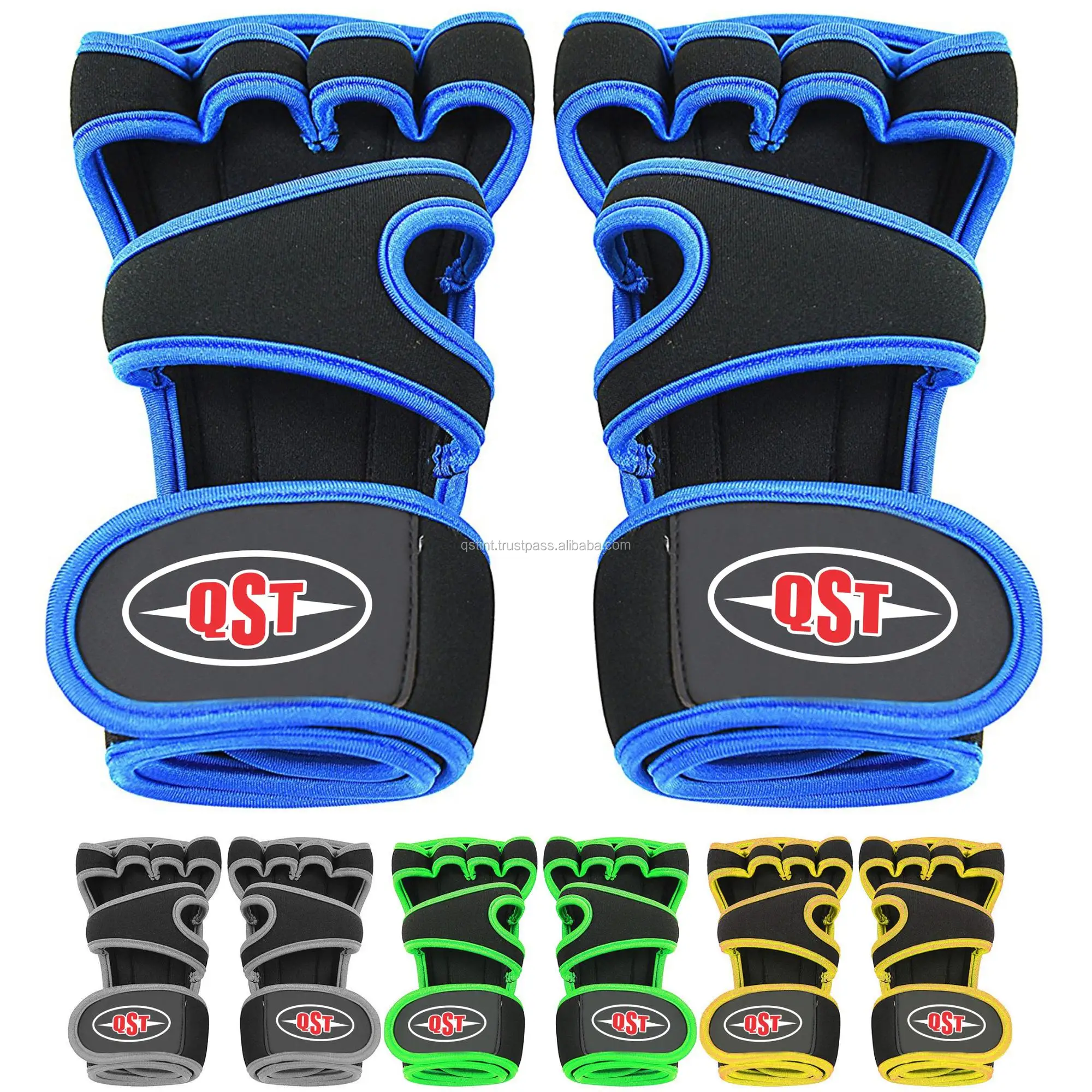 thumbnail image 2 of Cobra Grips ® V2 WeightLifting Straps Power Lifting Hooks Wraps Gym Gloves 1 Siz 2 of 13