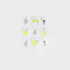 A004 - double side reflective keychain acrylic pendant