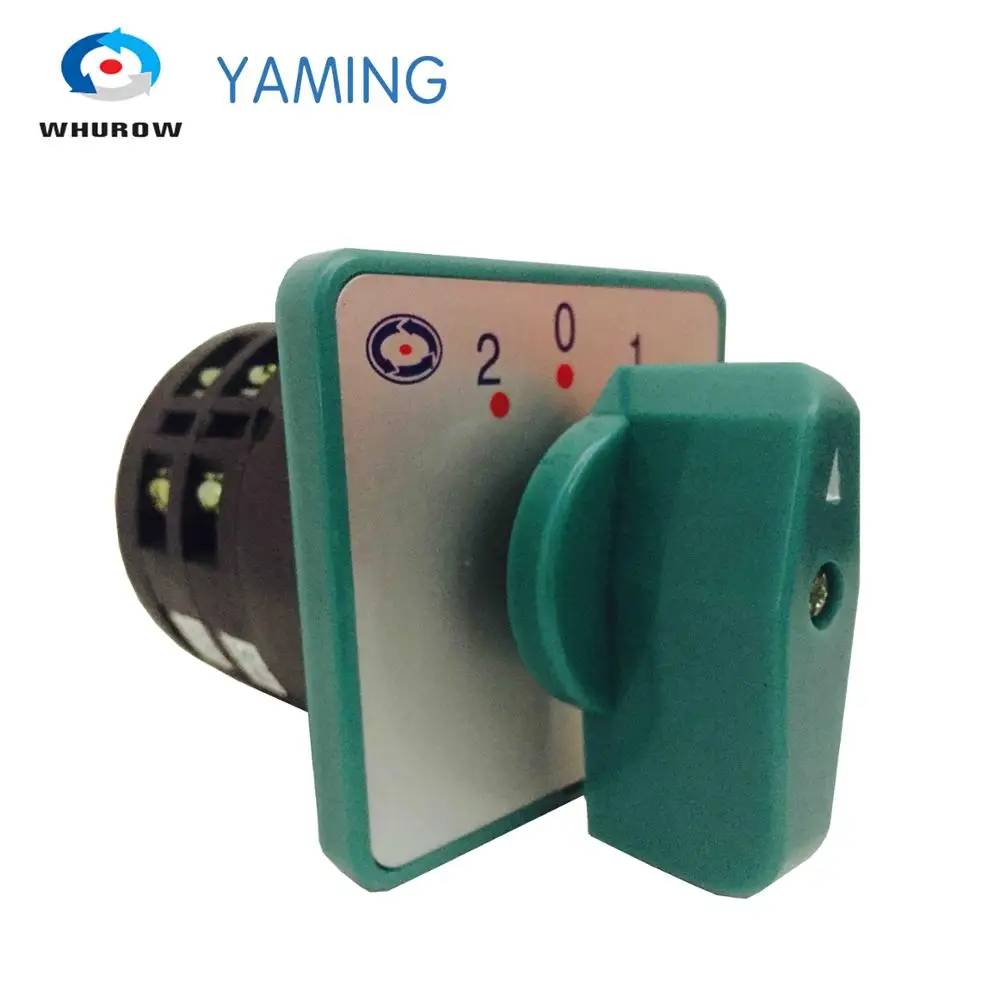 Yaming Electric 5a 380v Rotary Cam Switch 3 Position 6 Poles 36 Terminals Main Universal