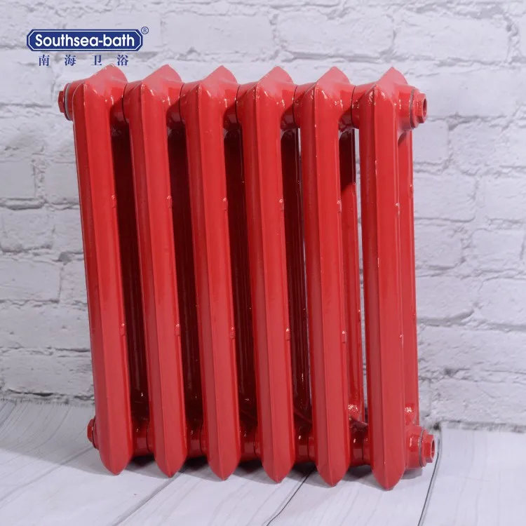 Home Heating Red Antirust Cast Iron Radiator For Central Heating Buy