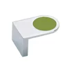 round and oval kitchen glass brass rubber cabinet knob , door knob