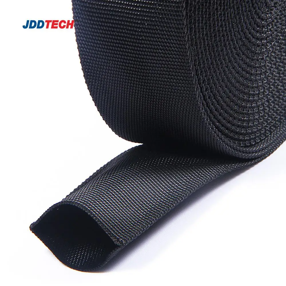 Jdd Nylon Fabric Protective Sleeve For Hydraulic Hose/nylon Rope Sleeve