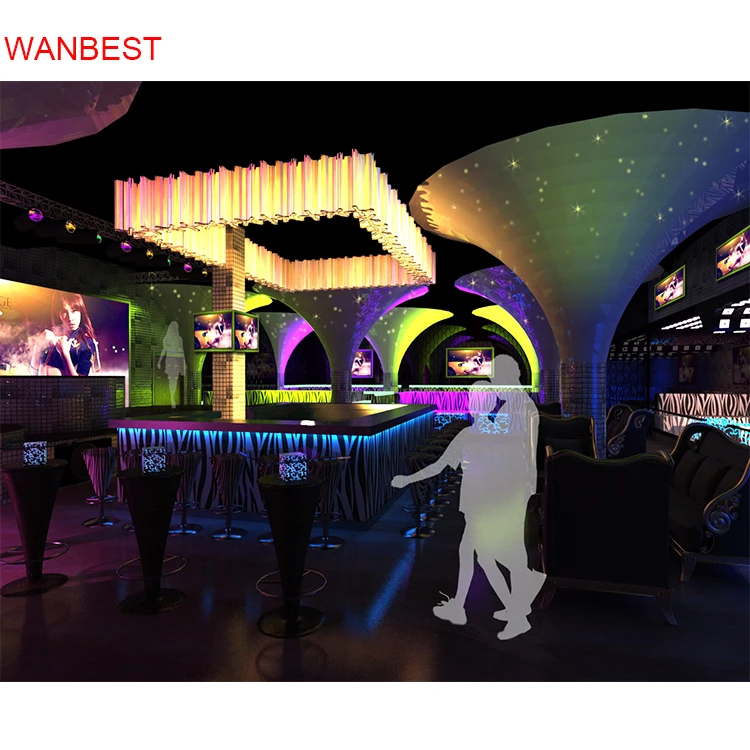 luxury style foshan city illuminated led lighted b