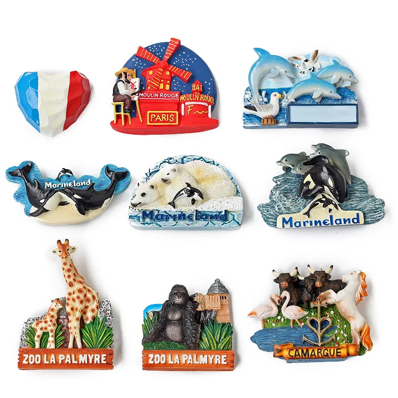 Custom Resin Chopping Block Artificial Food 3D Resin Fridge Magnet Imitated Wood Refrigerator Magnets