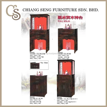 Wenge Cs 0036 3 Rubber Wooden Cabinet Shrines Buy Shrine