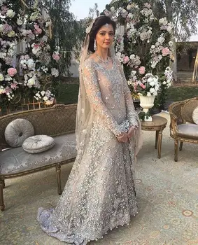 walima dress pakistani 2018