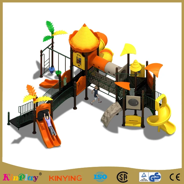 KINPLAY brand best price kids amusement playground slippery slide child plastic slide
