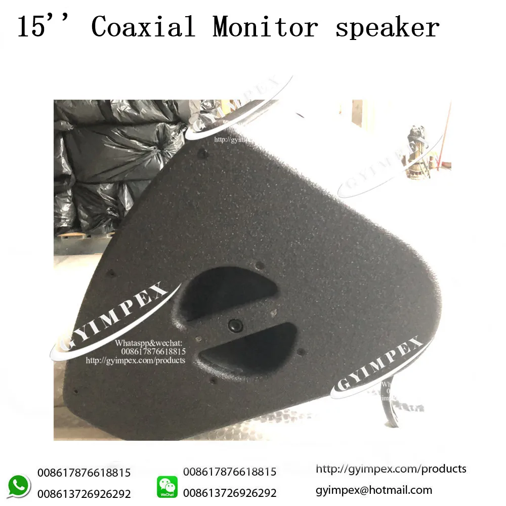 Stage Monitor Coaxial Speakers High Ful Outdoor Empty Box Stage Monitor Coaxial Speakers High Ful Outdoor Empty Box