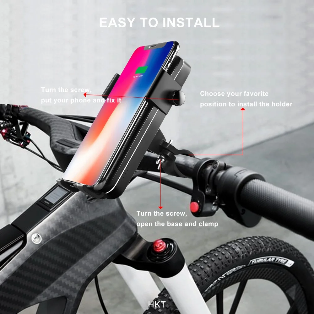 bike power bank holder