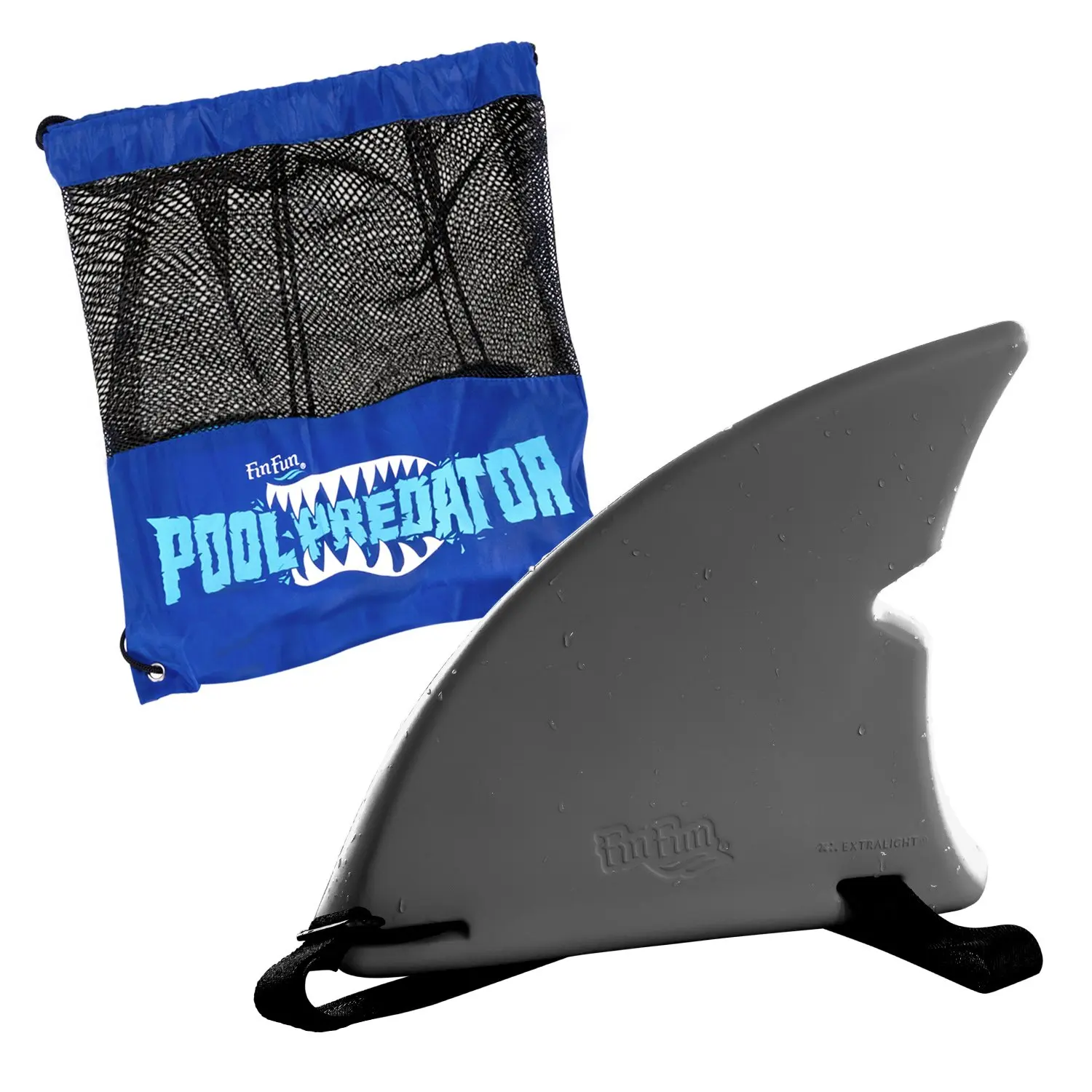 shark fin pool toy