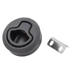 LM-3202 Cabinet Handle Door Latch Tool Box Stainless Steel Paddle Toolbox Flush Recessed Lock