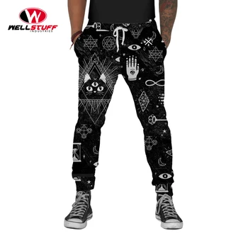 printed jogger pants