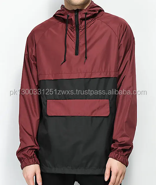 Custom Windbreaker Anorak Jacket Coaches Jacket Beautifully Customize