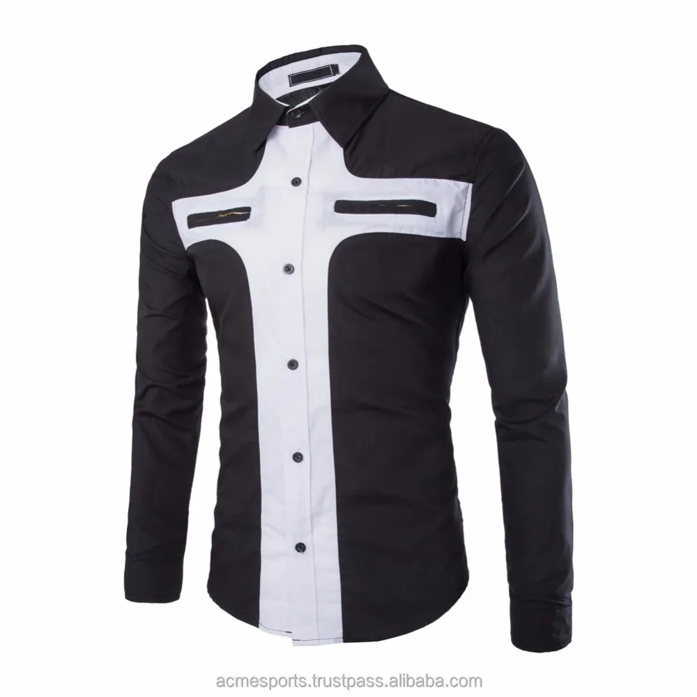 Luxury New Fashion Men/'s Slim Fit Shirt Long Sleeve Dress Shirts Casual Shirts