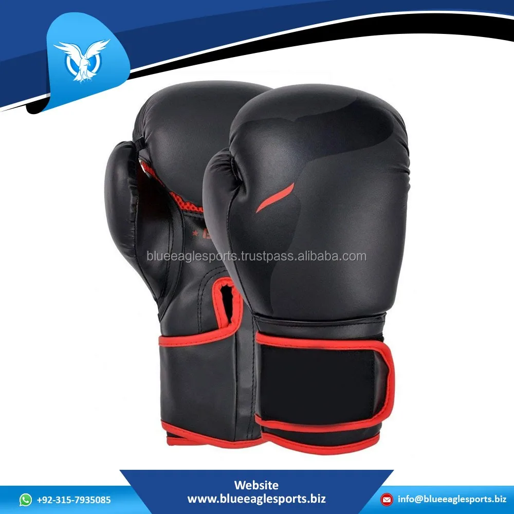 High Quality Custom Logo Pu Boxing Gloves Bag Muay Thai Kick Boxing