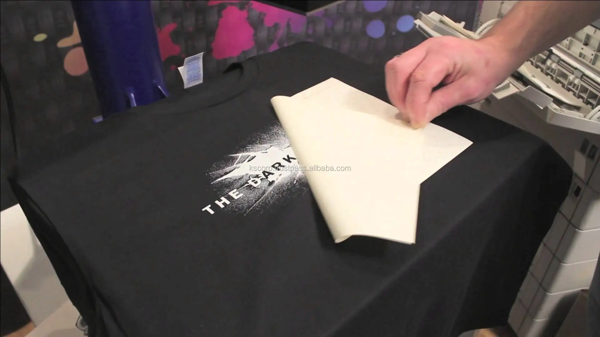 Термотрансферная печать на футболках