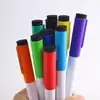 Magnet custom logo wholesale dry erase marker pen with brush