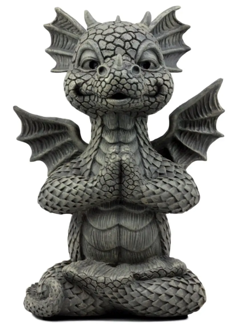 dragon resin statue