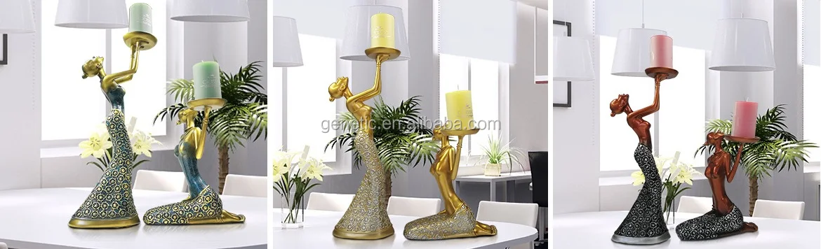 BRONE LADY CANDLE HOLDER.jpg