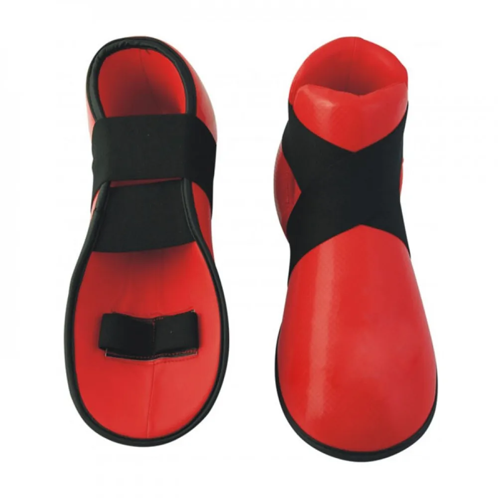 Malino Semi Contact Foot Protector Karate Taekwondo Martial Art Shoes Blue Red 