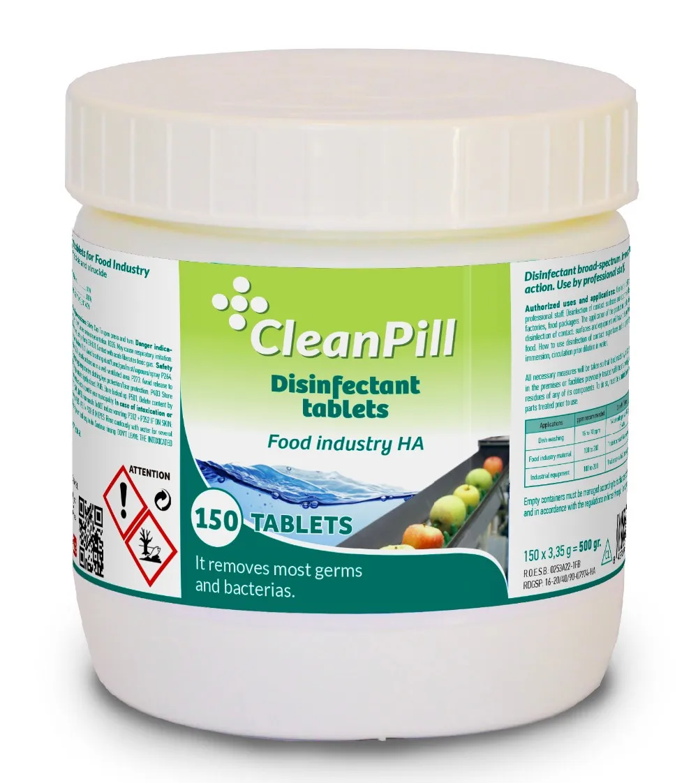 Food Industry Disinfectant Tablets Cleaner Antibacterial Efficient And