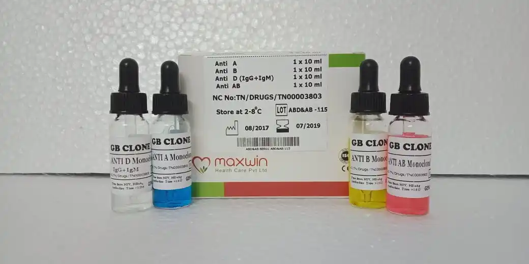 Monoclonal Anti Sera Blood Grouping Reagents Suppliers to Africa