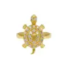 Tortoise Gold Ring - 2019 summer jewelry collection available in Silver, Gold or alloy,14K gold plated rings adjustable micro pa