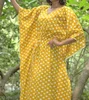 /product-detail/yellow-maternity-gown-cotton-holiday-caftan-hospital-gown-women-s-lounge-wear-maternity-long-dress-50044870818.html