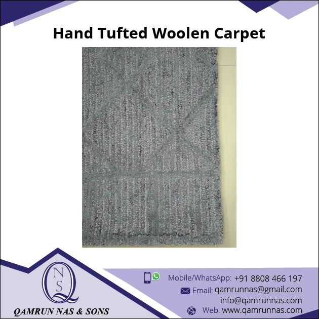Leading Supplier Of Living Room Hand Tufted Wool Carpet Asheville Hand