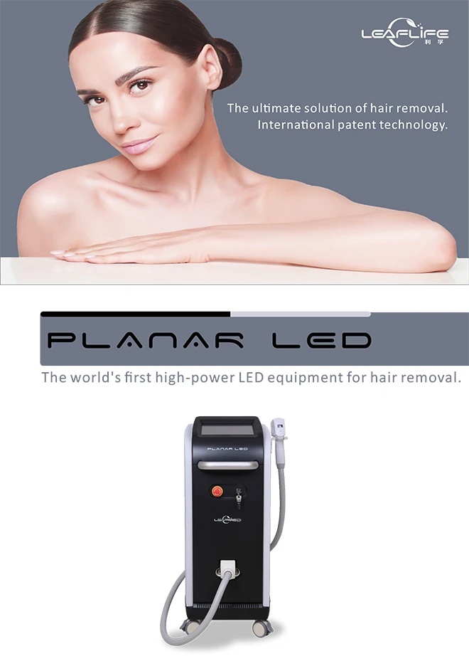Patent World First Professional Beauty Depilation Laser Planar Led ...