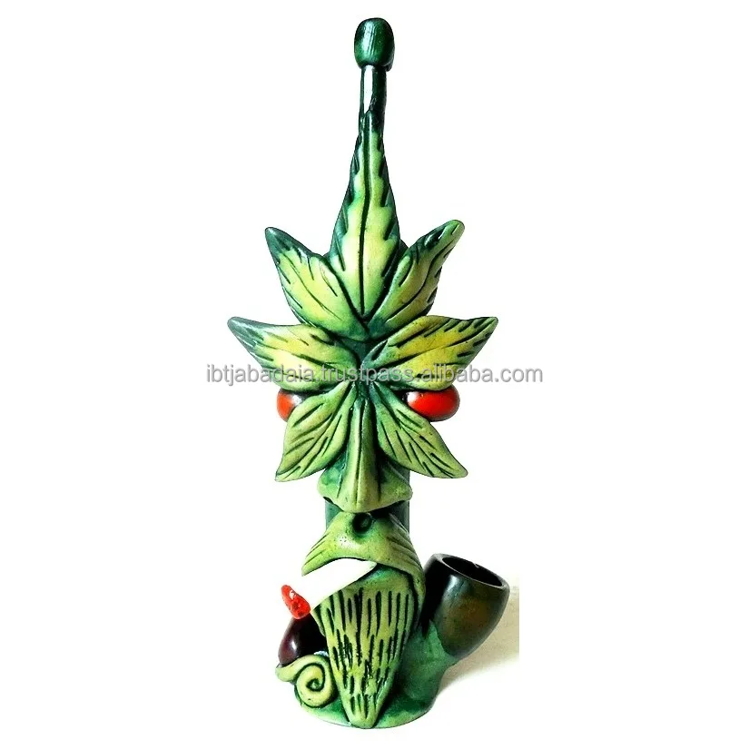 Figurine Shaped Hand Crafted Smoking Pipes The Leaf Man Buy