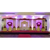 Best Twin Pillar Wedding Stage Set Decor Wedding Stage Manufacturer and Exporters Double Pillar Wedding Stage Set