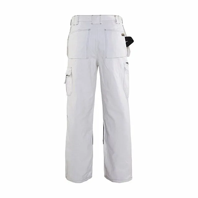 Men's Workwear White Painter Pants Work Trousers - Buy Work Trousers ...