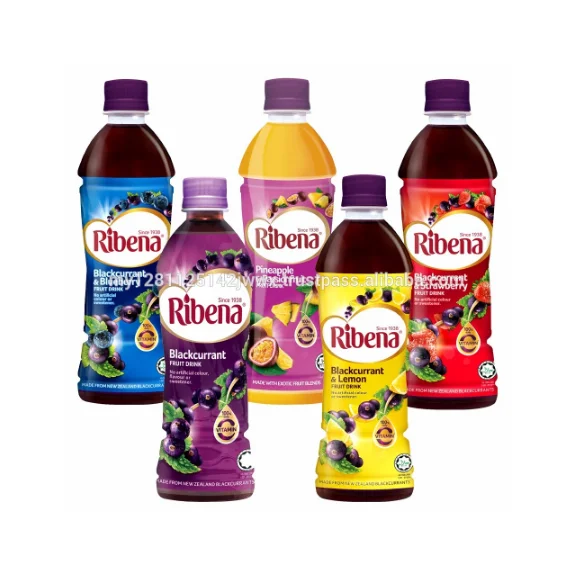 lead fruit juice Drink Ribena / X Drink Blackcurrant 500ml Juice Fruit / 24