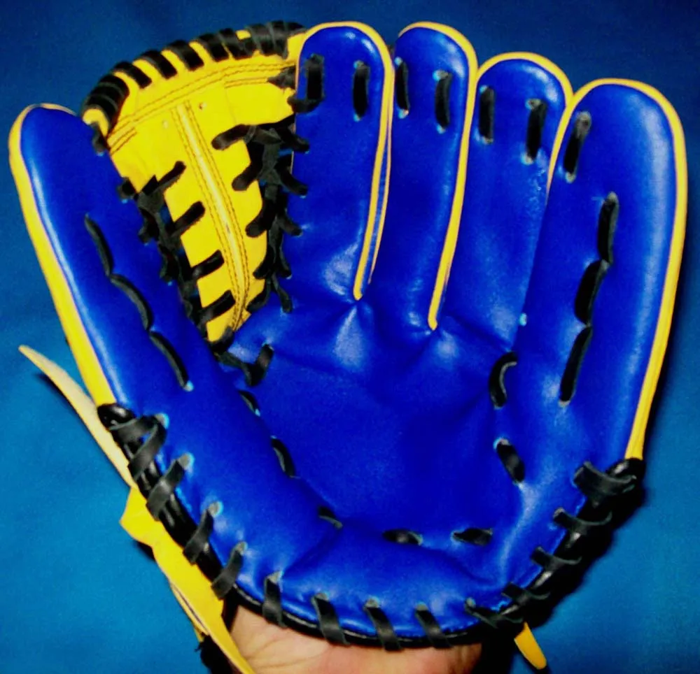 Custom Genuine Leather Baseball Catching Gloves Manufacture/genuine