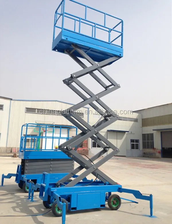 Hydraulic Scissor Lift Vertical Lift Platform Air Conditioning Lifting