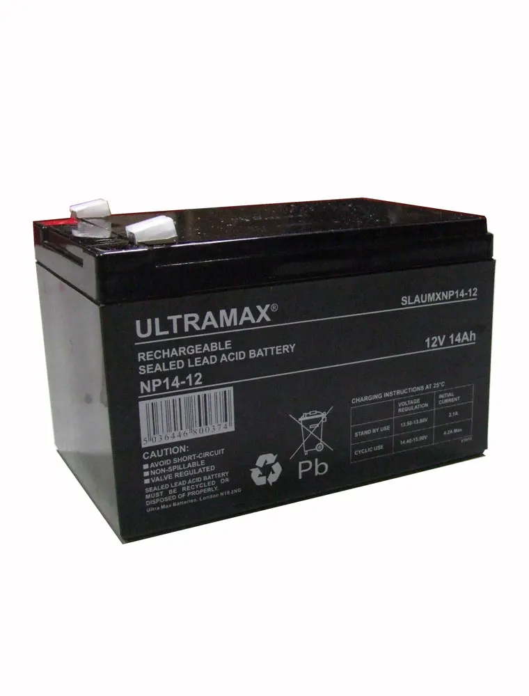 3 X Batteries For Sakura Electric Bike - Ultra Max 12v 14ah ...