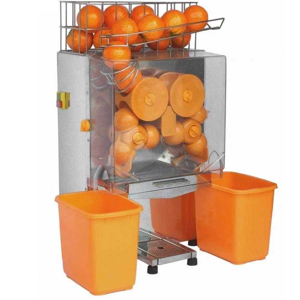Stainless Steel Industrial Fresh Squeezed Orange Juice Extractor Machine