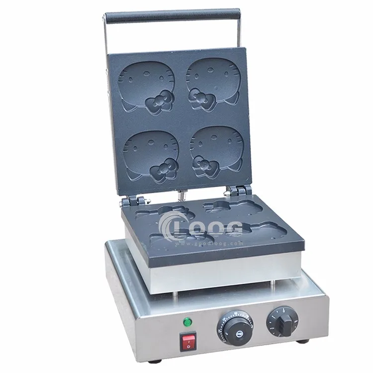 Hello Kitty Waffle Making Animal Shaped Waffle Maker