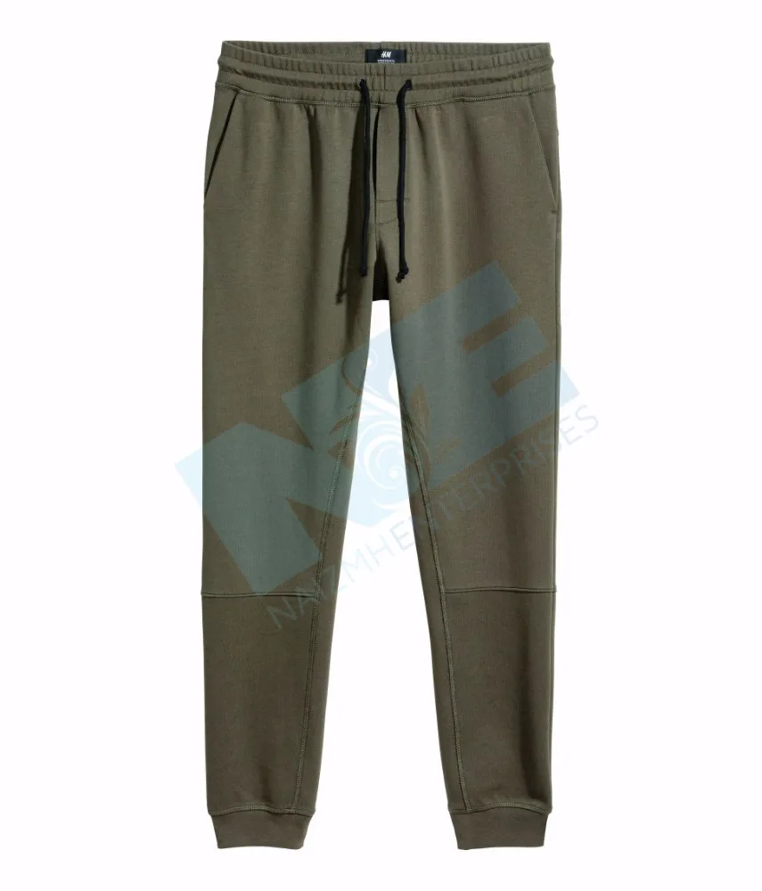 tapered fleece pants